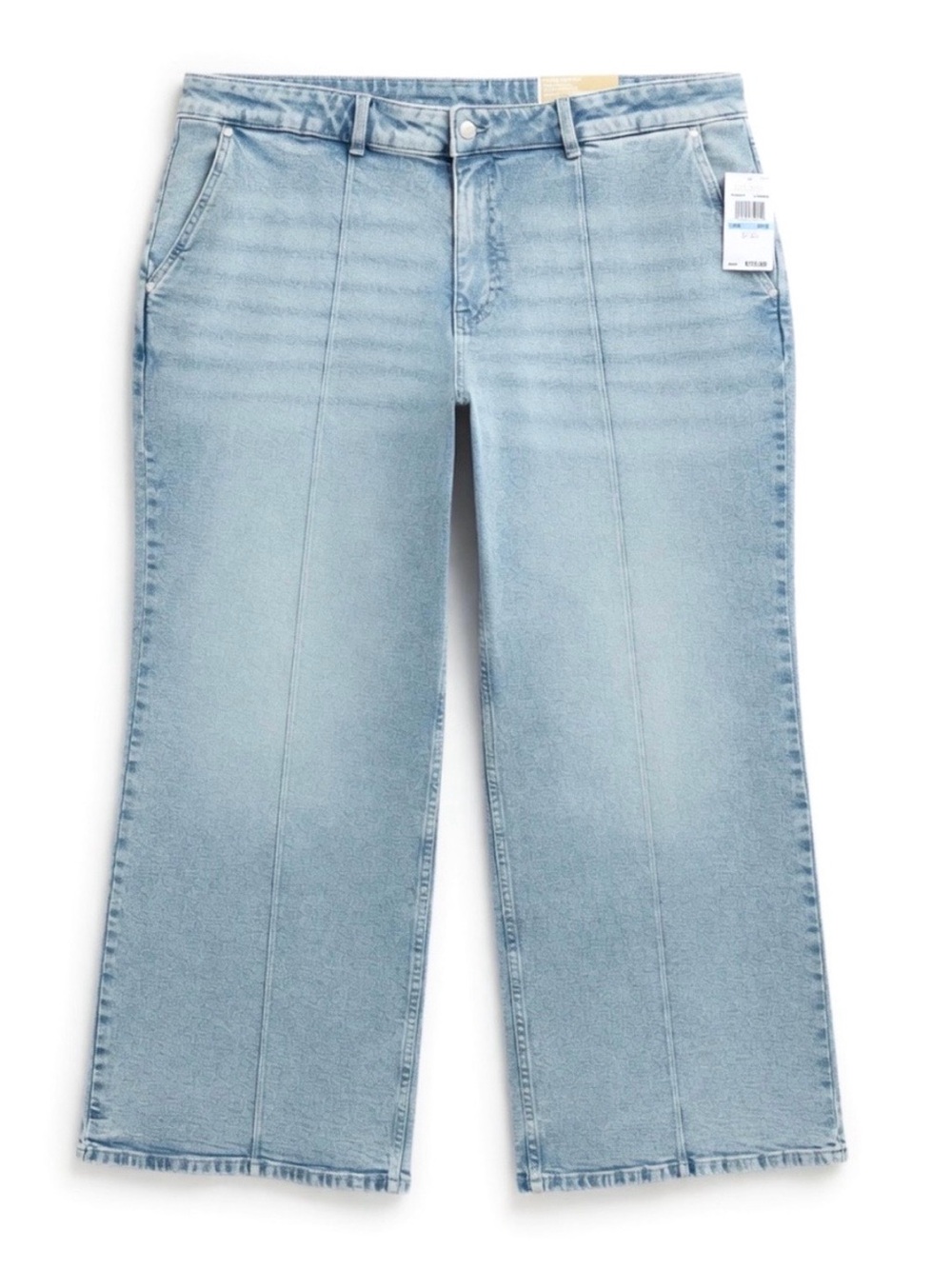 Michael Kors Carmen Wide Leg Super High Rise Jeans 18W NWT - Picture 2 of 8